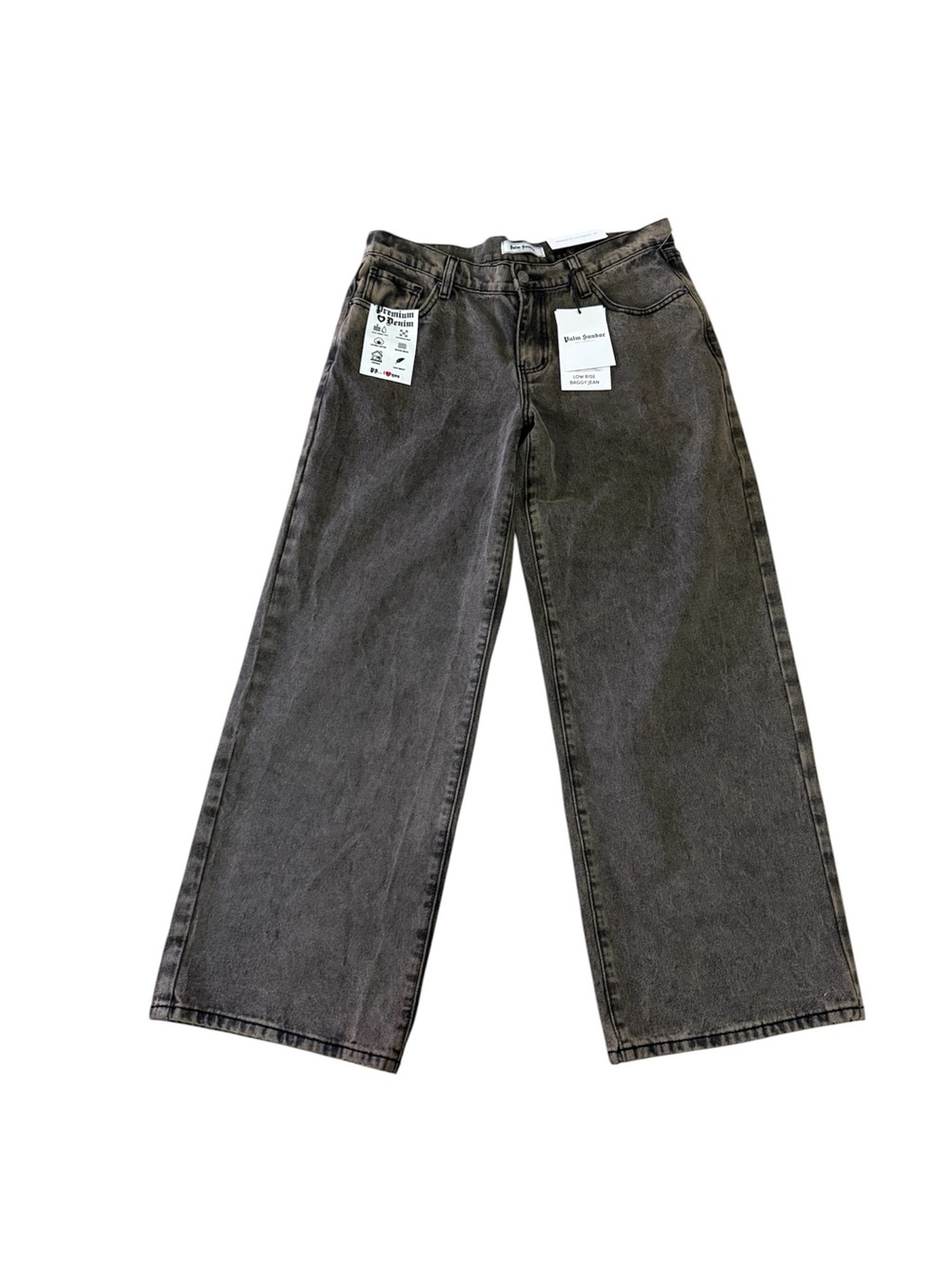Palm sundae los Angeles Black and Gray Washed Jeans